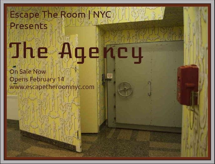 Квест Agency, Escape The Room | NYC. Нью-Йорк.