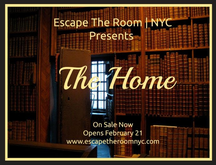 Квест Home, Escape The Room | NYC. Нью-Йорк.