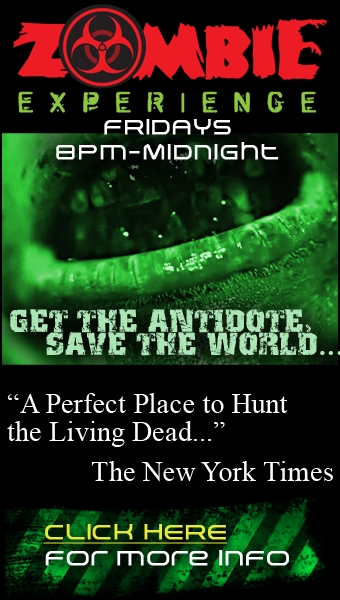 Escape Game ZOMBIE EXPERIENCE - Action Shooter, I Survived The Room™. New York.